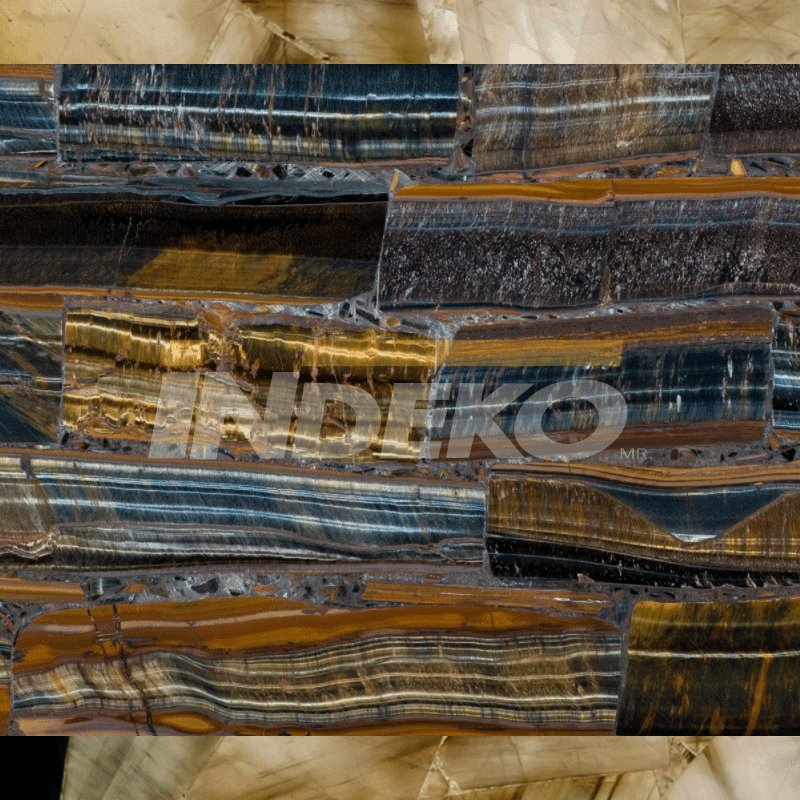 Indeko Cuarzo Caesarstone Blue Tiger Eye