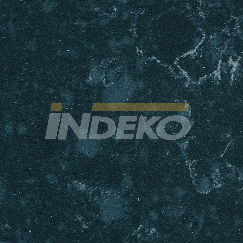 Indeko Corian Indigo Swirl